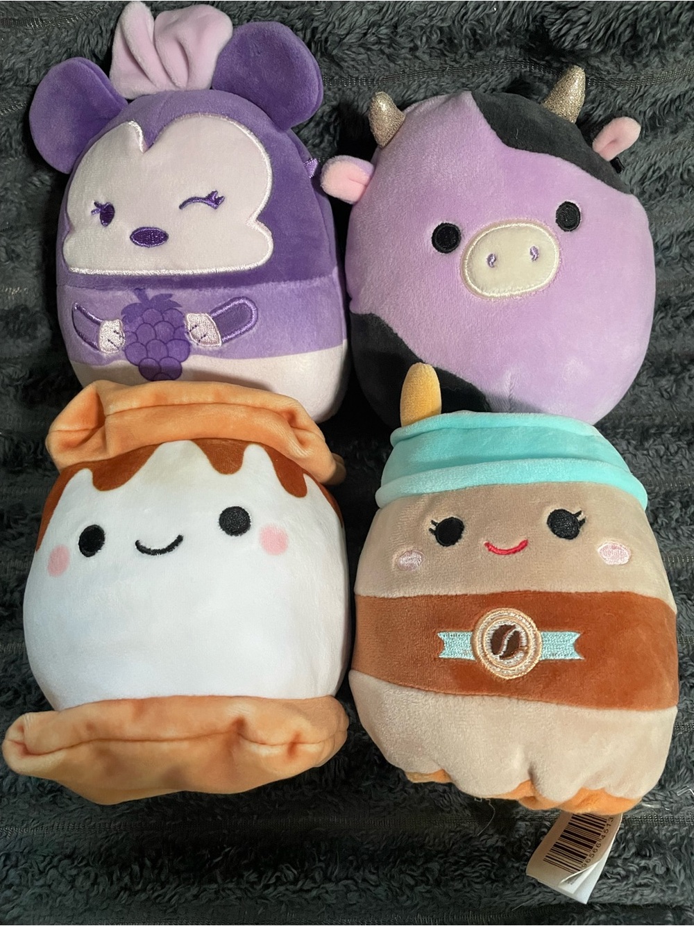 Squishmallows Lot - Purple & Pastel Small Plushies